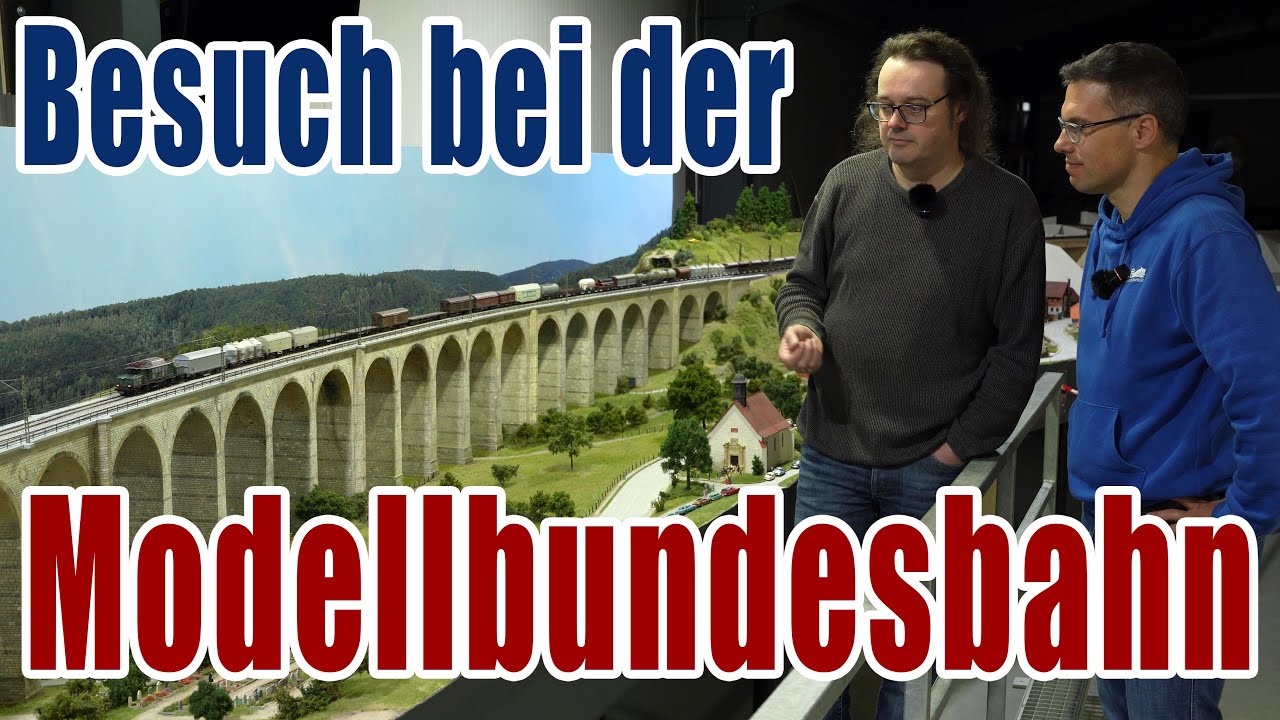 Zu Besuch bei der Modellbundesbahn in Brakel, Rundgang mit Karl Fischer
