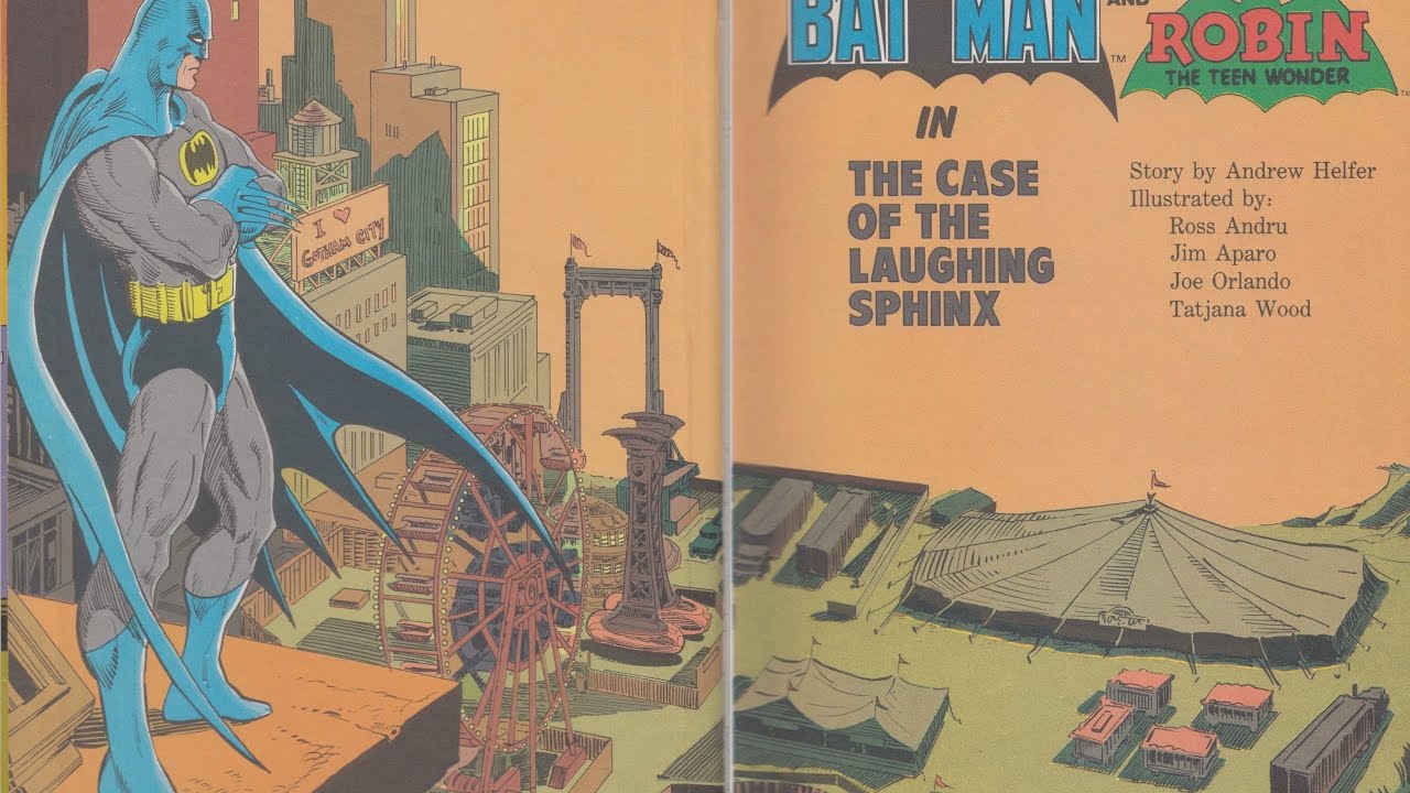 Batman & Robin (The case of the Laughing Sphinx) 
