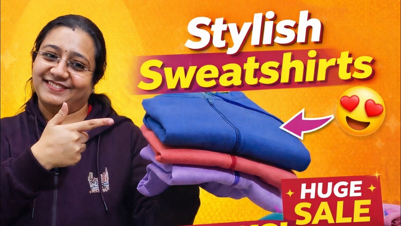 HUGE SALE on Stylish Sweatshirts #fashion #sweatshirt 