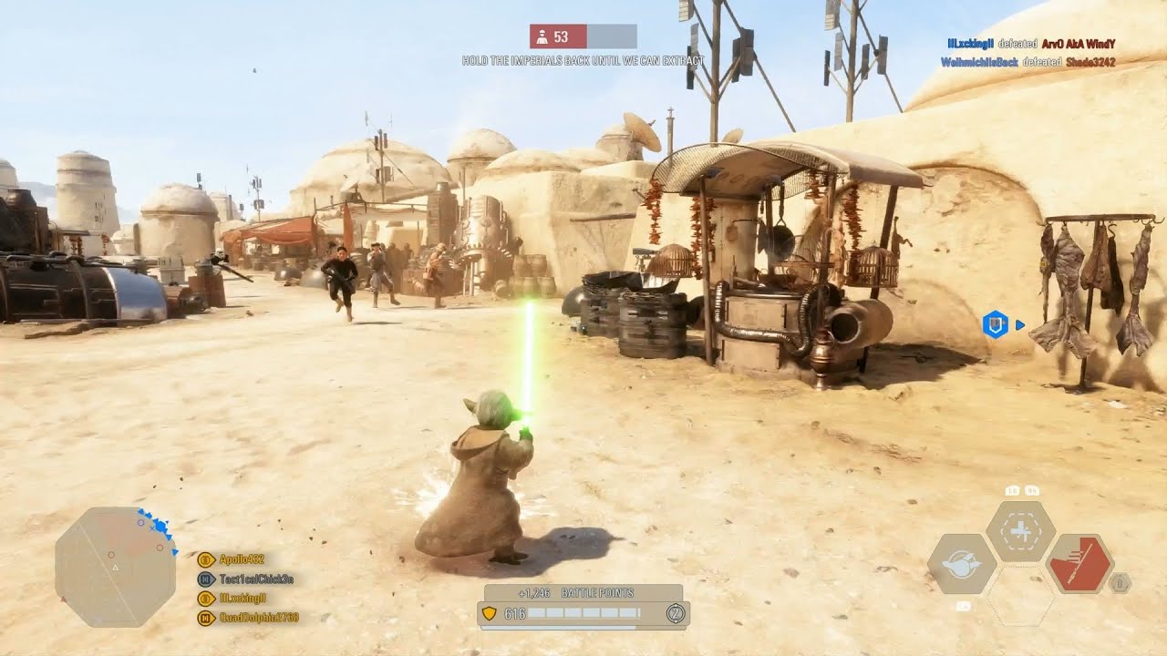 Star Wars Battlefront 2: Galactic Assault Gameplay (No Commentary)