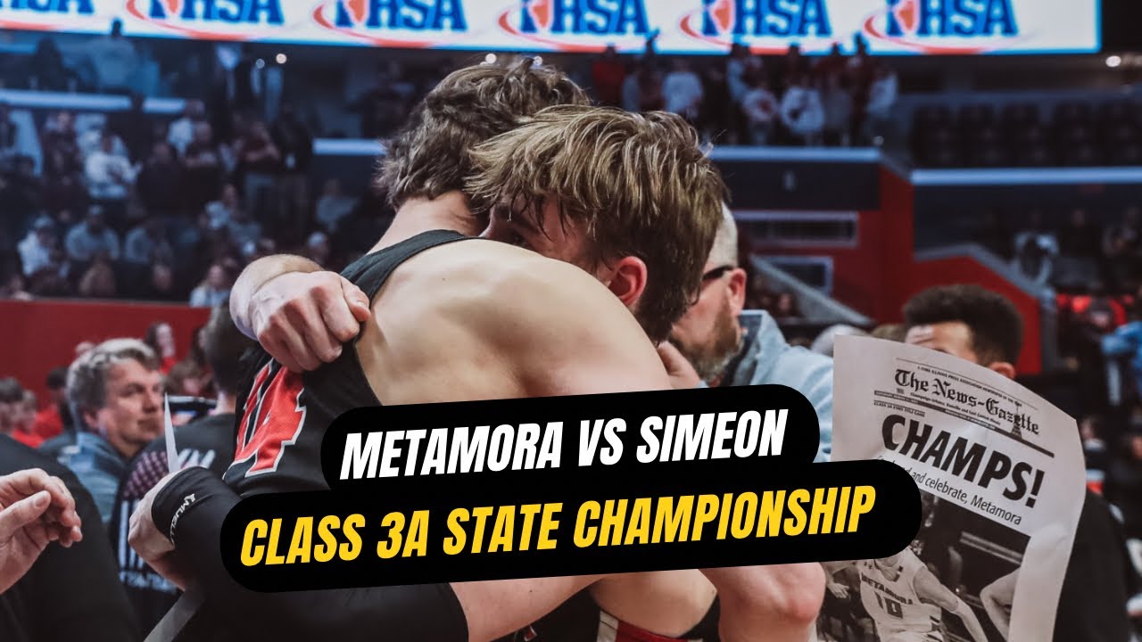 &ldquo;Redemption Tour Complete&rdquo; Metamora Beats Simeon in the 3A State Championship!!