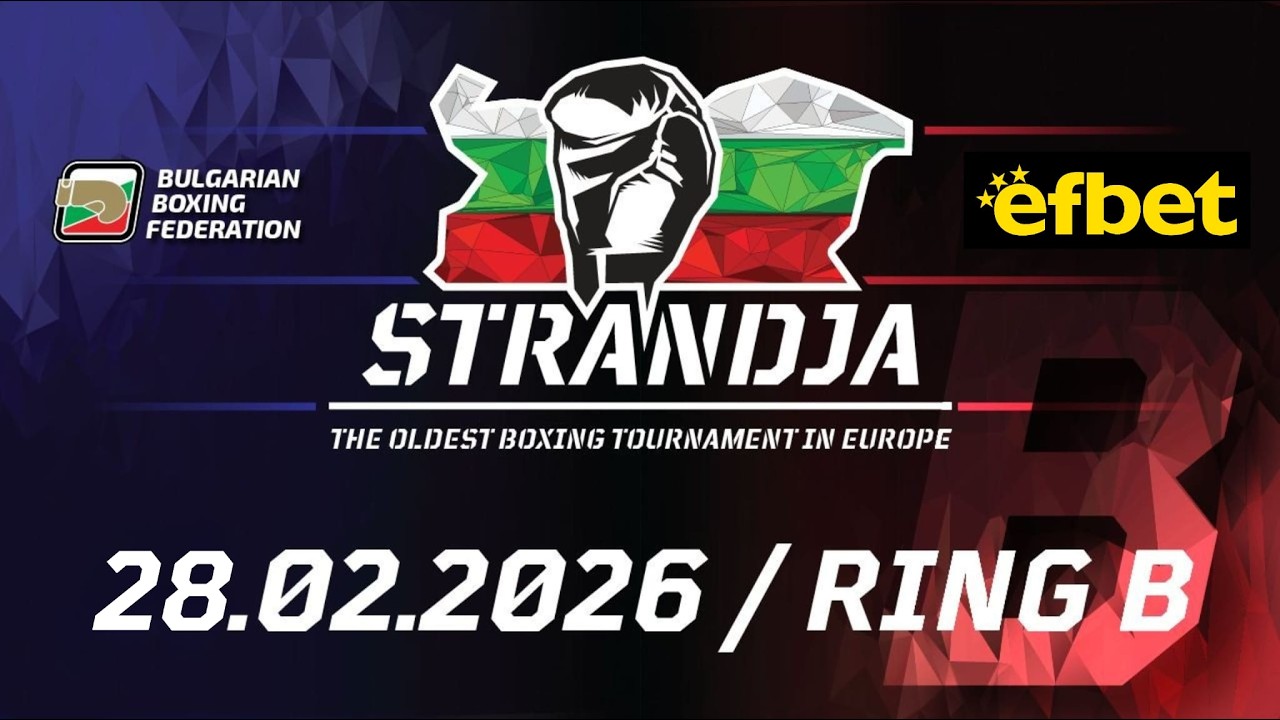 Ring B - 77th International Boxing Tournament Strandja 2026 - Semifinals