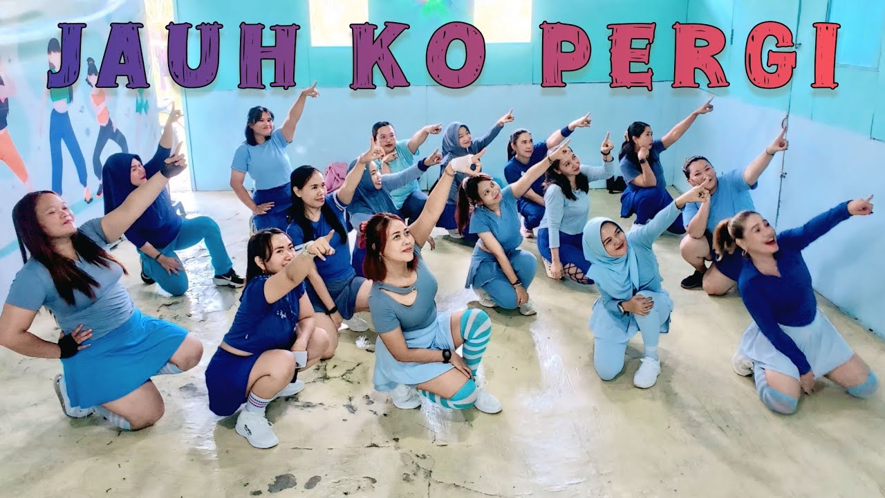 JAUH KO PERGI | SA CERITAKAN PADA BINTANG BINTANG | SENAM KREASI | SABURIA | CHOREO BY NENG VITA