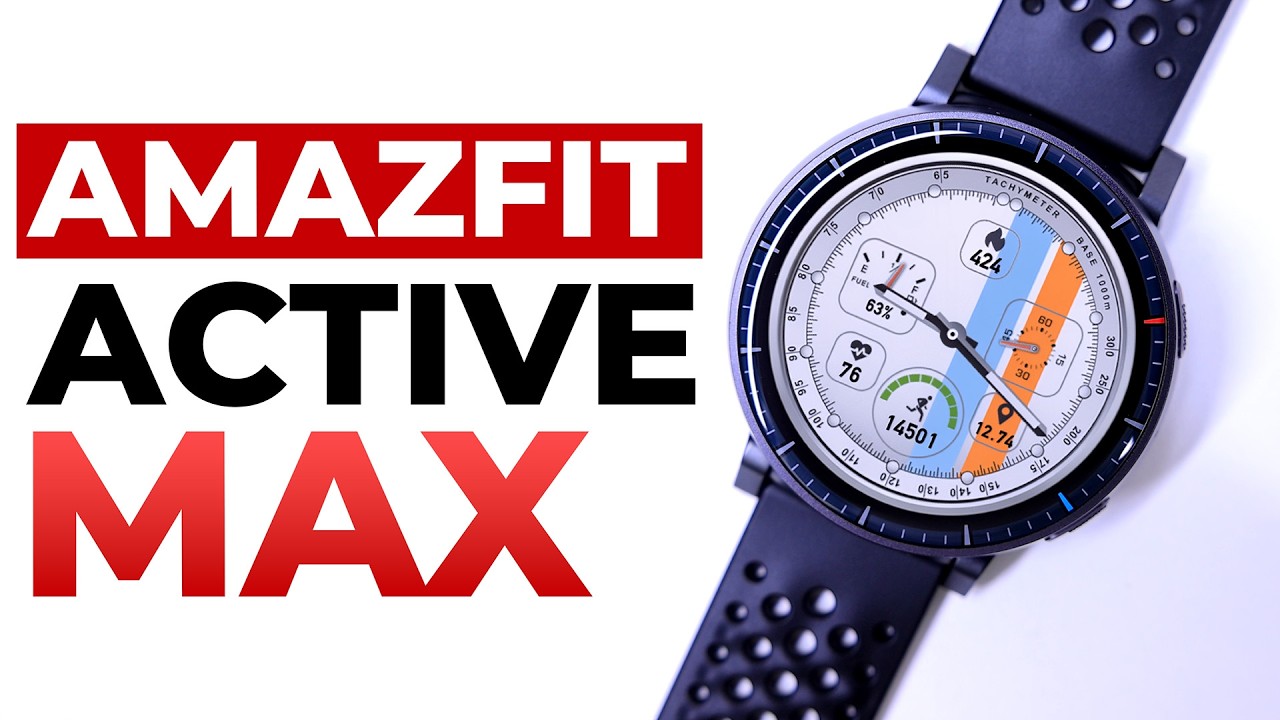 Огляд Amazfit Active Max — Оптимальний Смарт-Годинник з GPS для Спорту і на Кожен День