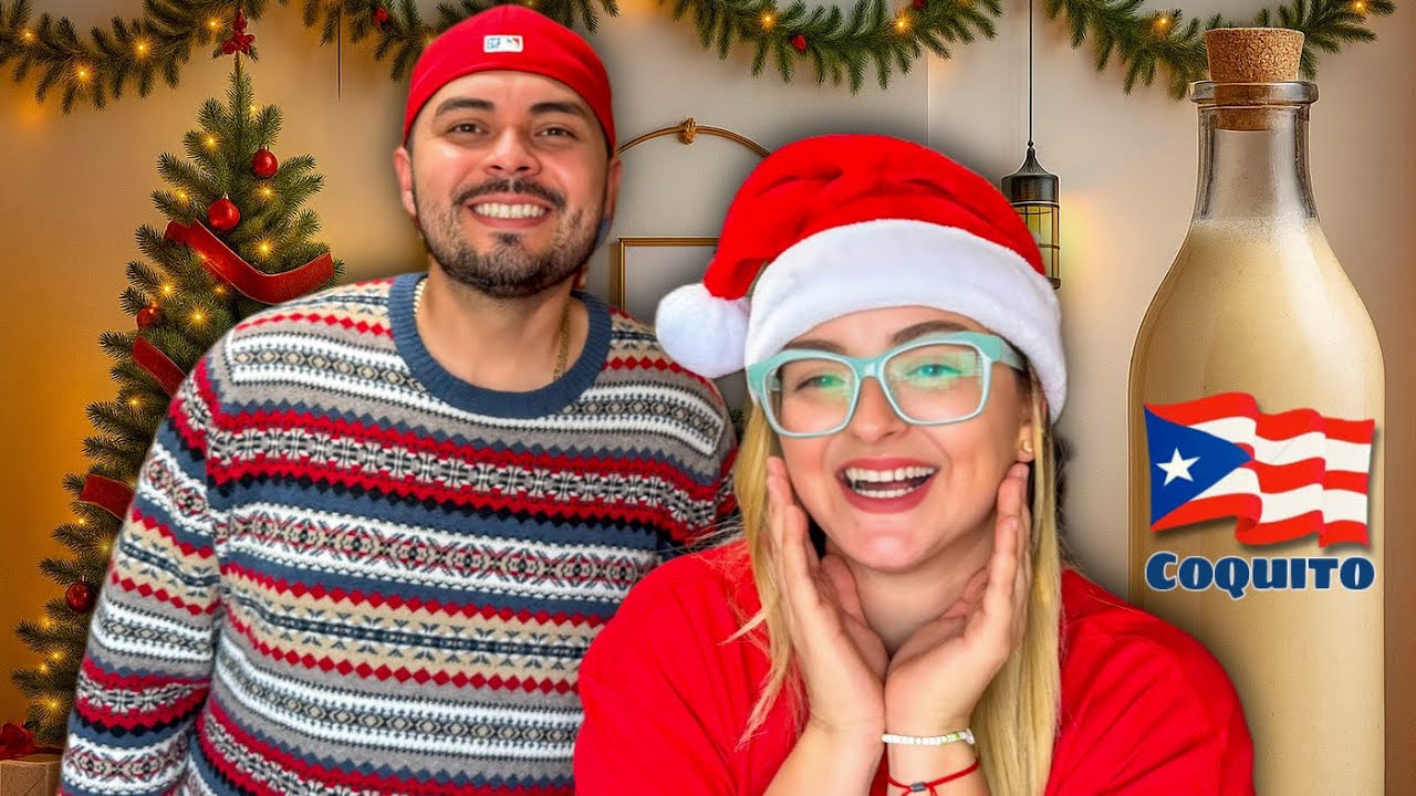 Así hacemos el Coquito (receta fácil) + Decoramos el apartamento de Navidad 🇵🇷🎄