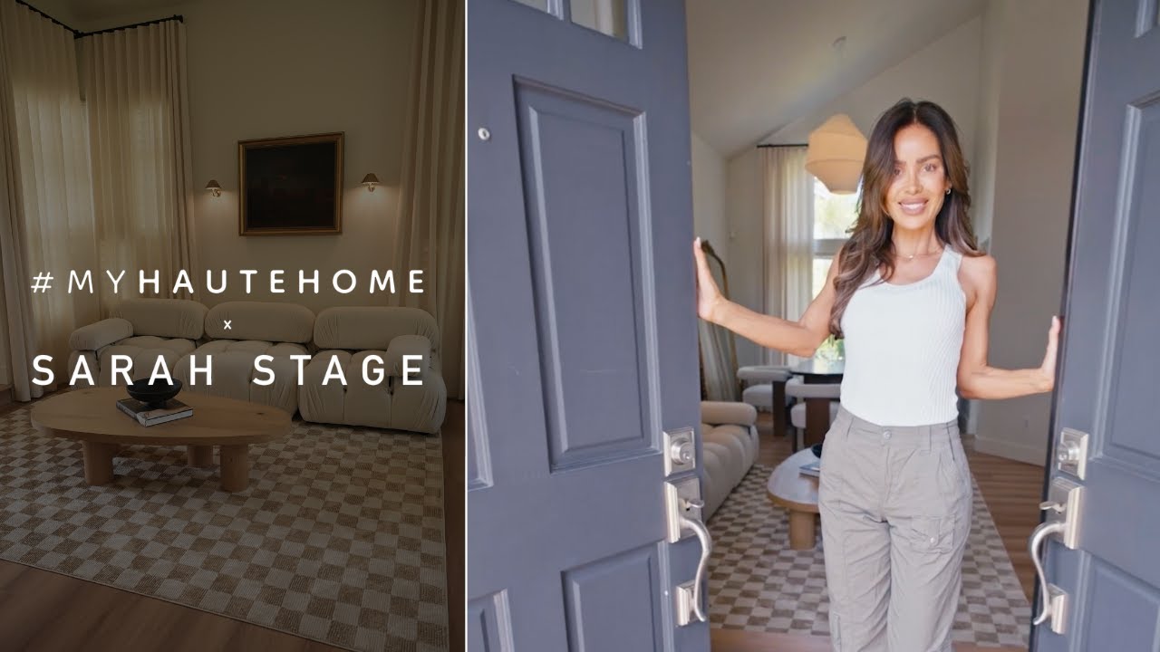 Tour Influencer Sarah Stage's 'Grandpa Chic' LA Home | 