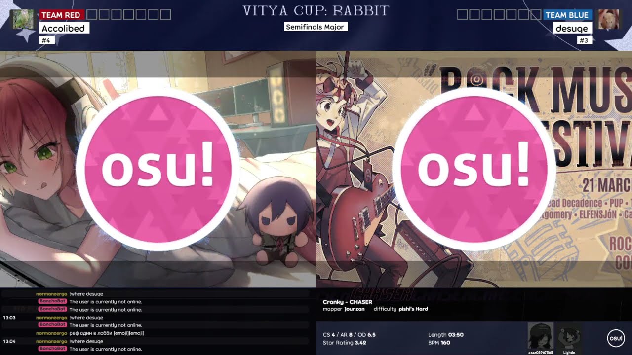 VITYA Cup: RABBIT | Semifinals Major, Accolibed vs desuqe