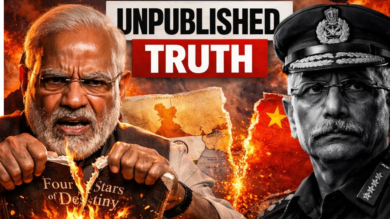 Unpublished Truth M M Naravane Book Controversy Four Stars of Destiny