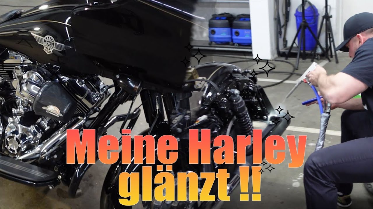 Ich teste den Harley Davidson Engine Brightener - Harley Aufbereitung !