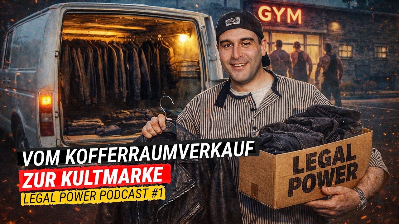 Vom Kofferraumverkauf zur Kultmarke – Die Legal Power Story | Podcast #1