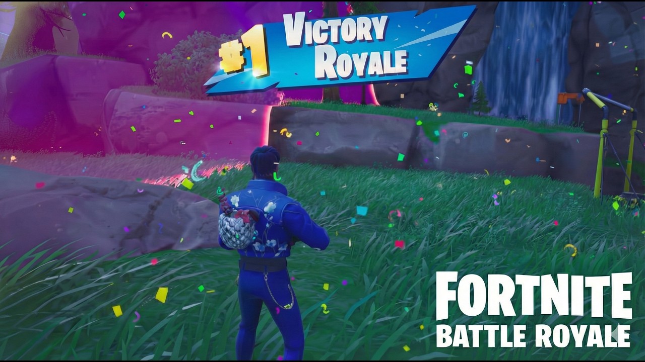 Fortnite - Victory Royale Win - 2 Players Split Screen with @MadThunderX