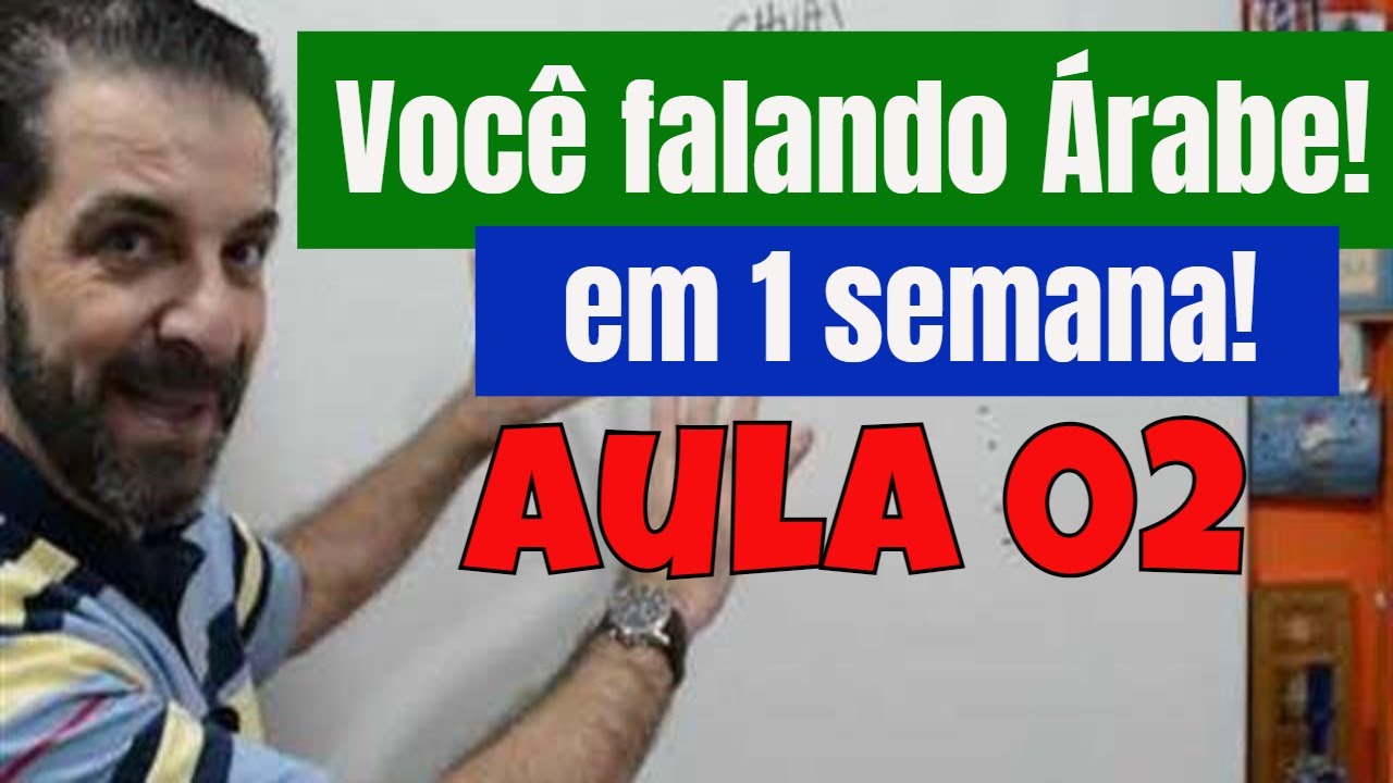 Você Falando Árabe! AULA 02 Verbos no Presente!