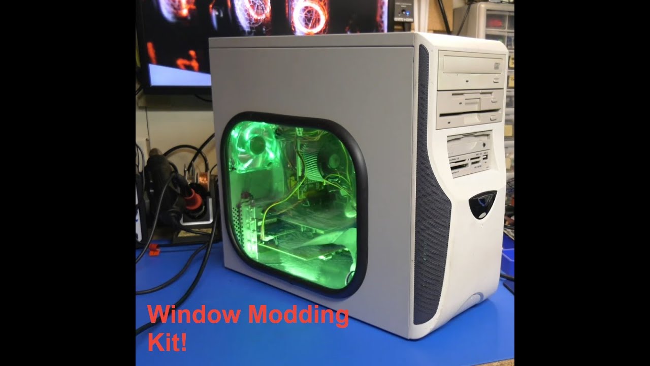 Voodoo Windows 98 Rig Gets an Aftermarket Window Mod!