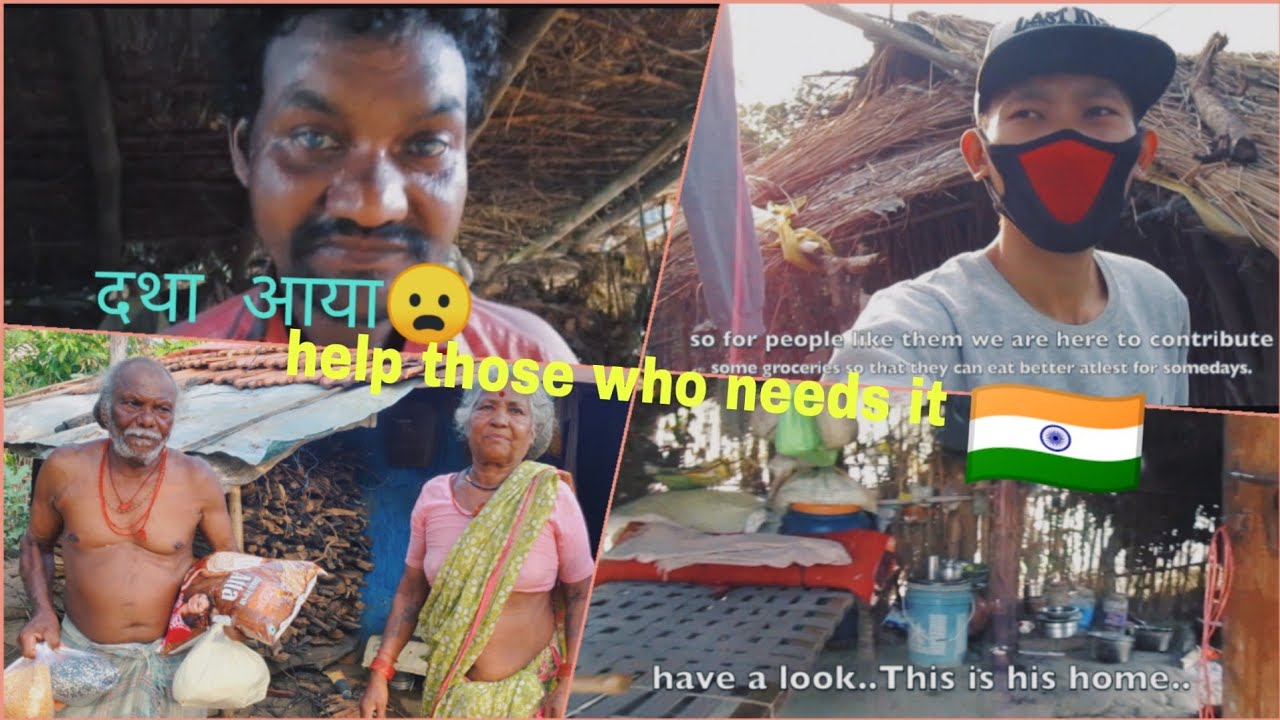 A little help for extremely poor people || Tibetan vlog || BeKind || India