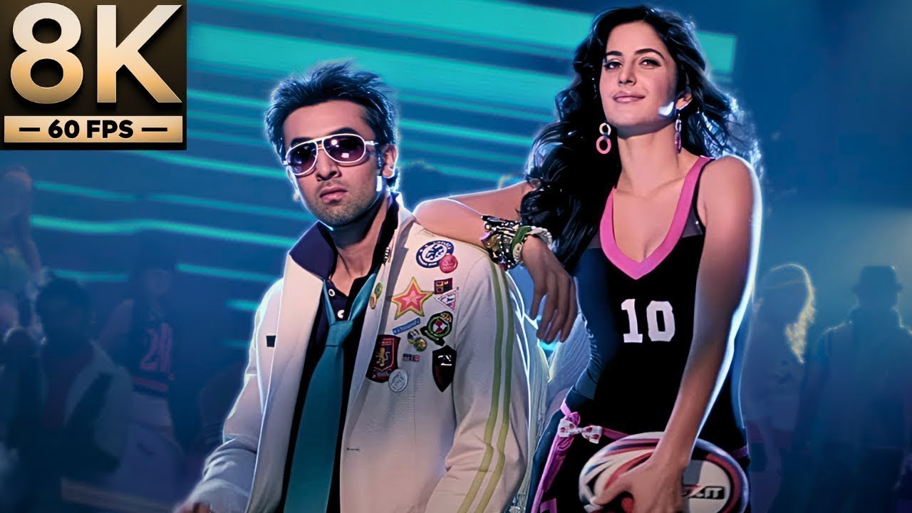 Main Tera Dhadkan Teri - 8K Video | Ranbir, Katrina | K.K. | Sunidhi C | Ajab Prem Ki Ghazab Kahani