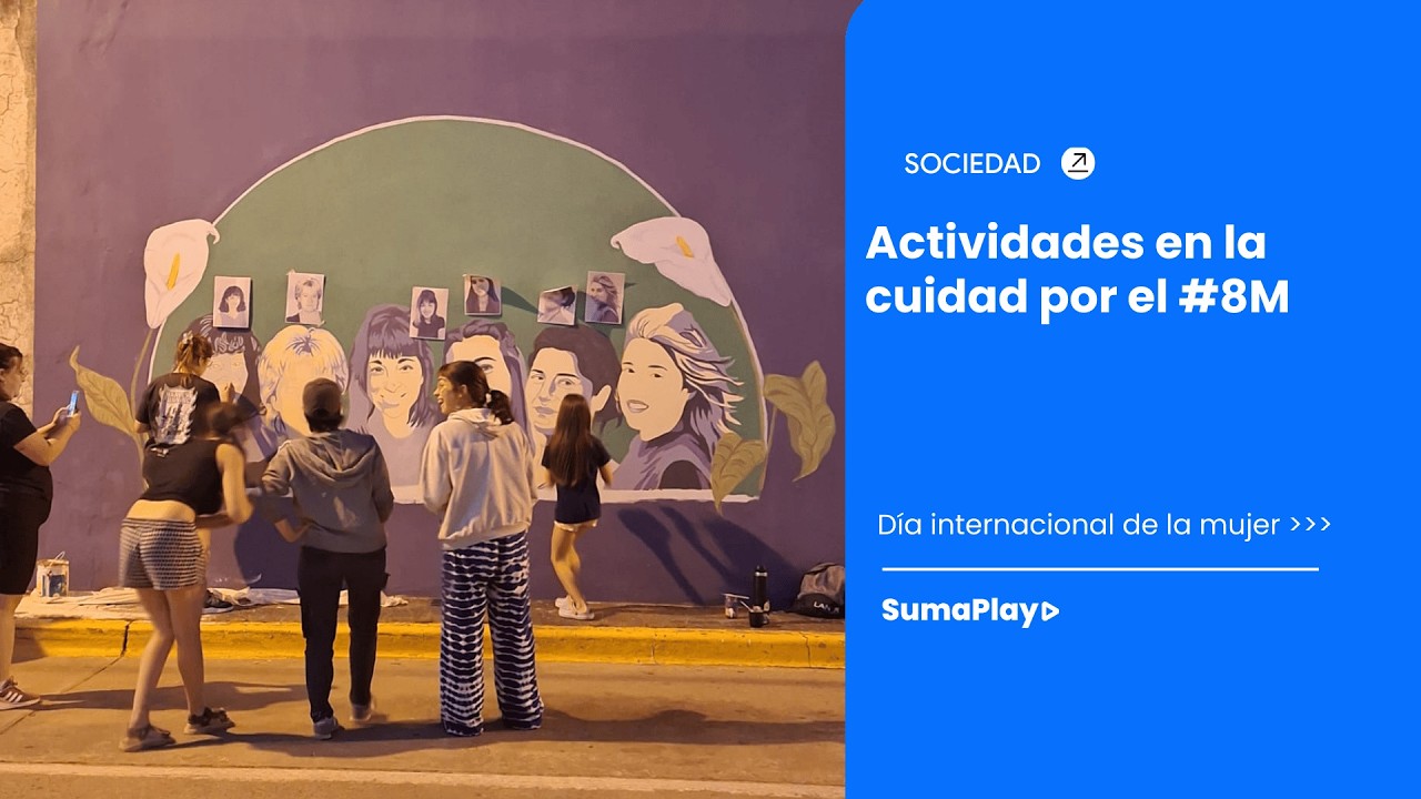 Actividades en la cuidad por el #8M