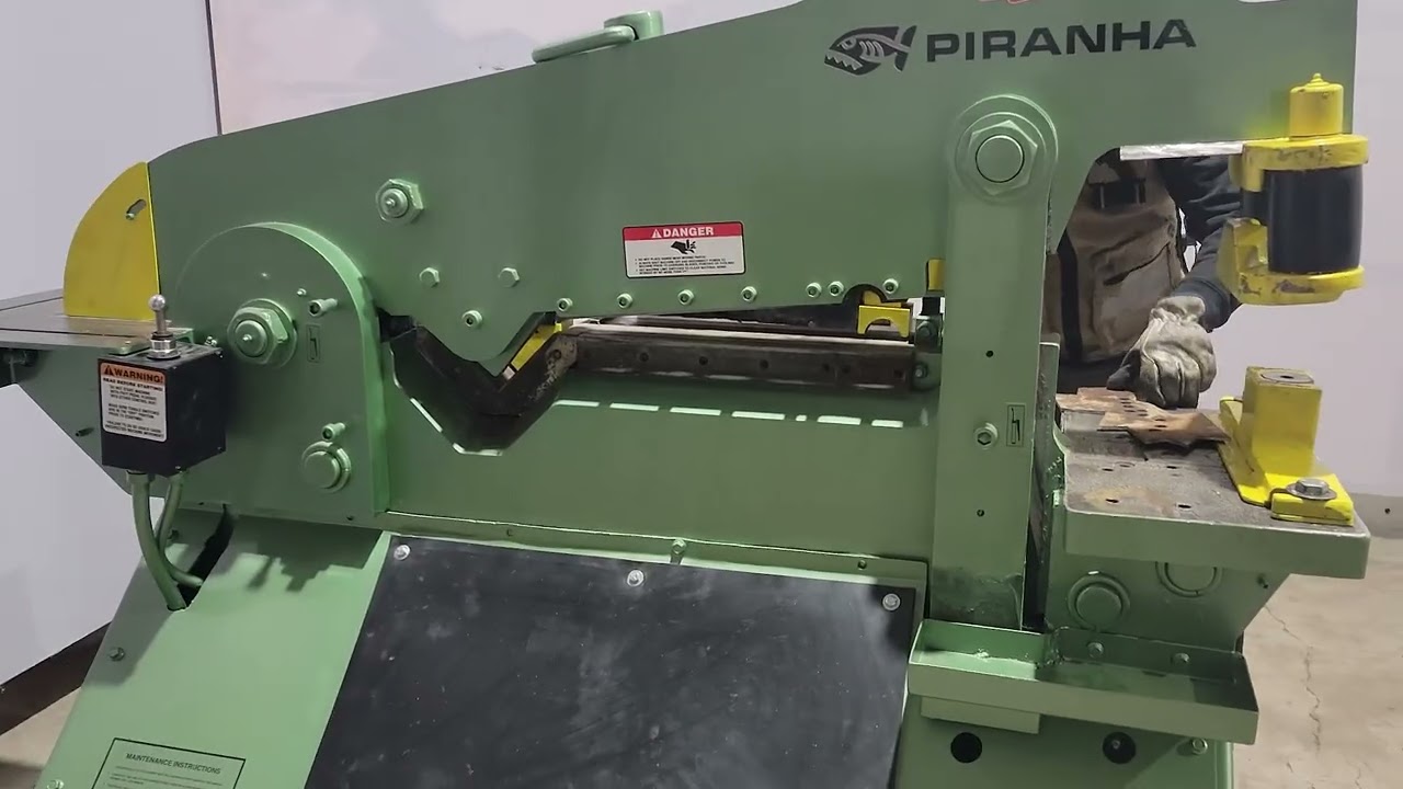 For sale Piranha P70 Ironworker | FMI Machinery | Metalworking Machinery
