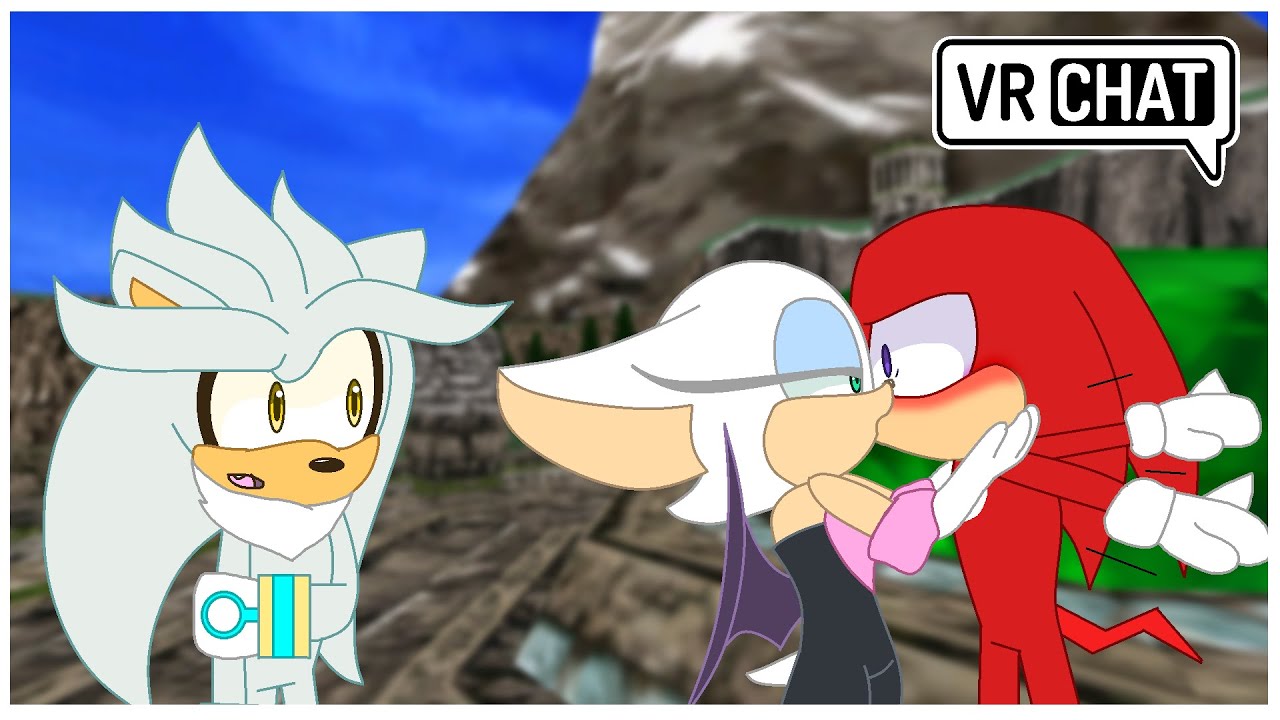 Rouge Messes With Knuckles! [Feat: Silver] (VR Chat)
