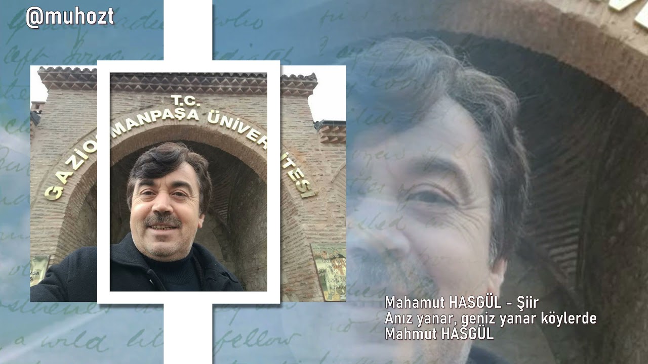 Mahmut HASG&Uuml;L - Şiir - Anız yanar , geniz yanar