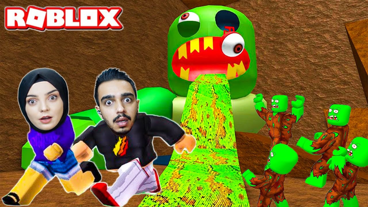 ZOMBİLERE YAKALANMADAN KAÇ ! 🧟 Roblox Escape The Zombie Obby