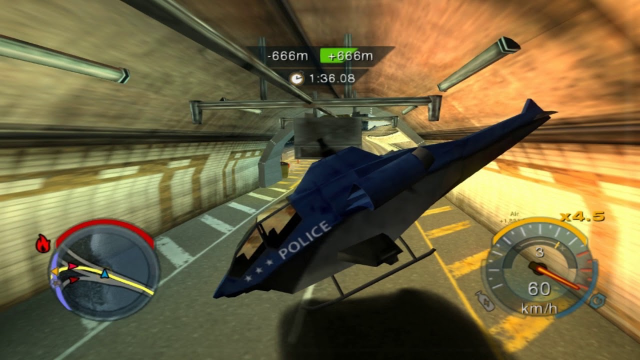 NFS Undercover (PS2) - Extreme rubberbanding