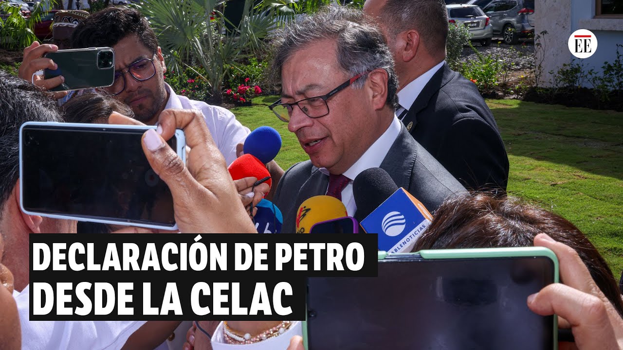 Petro habla de movimientos en su Gobierno, Celac e Israel | El Espectador