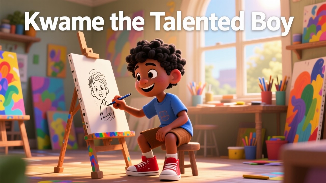 Kwame the Talented Boy| Inspirational Kids Story About Dreams and Talent