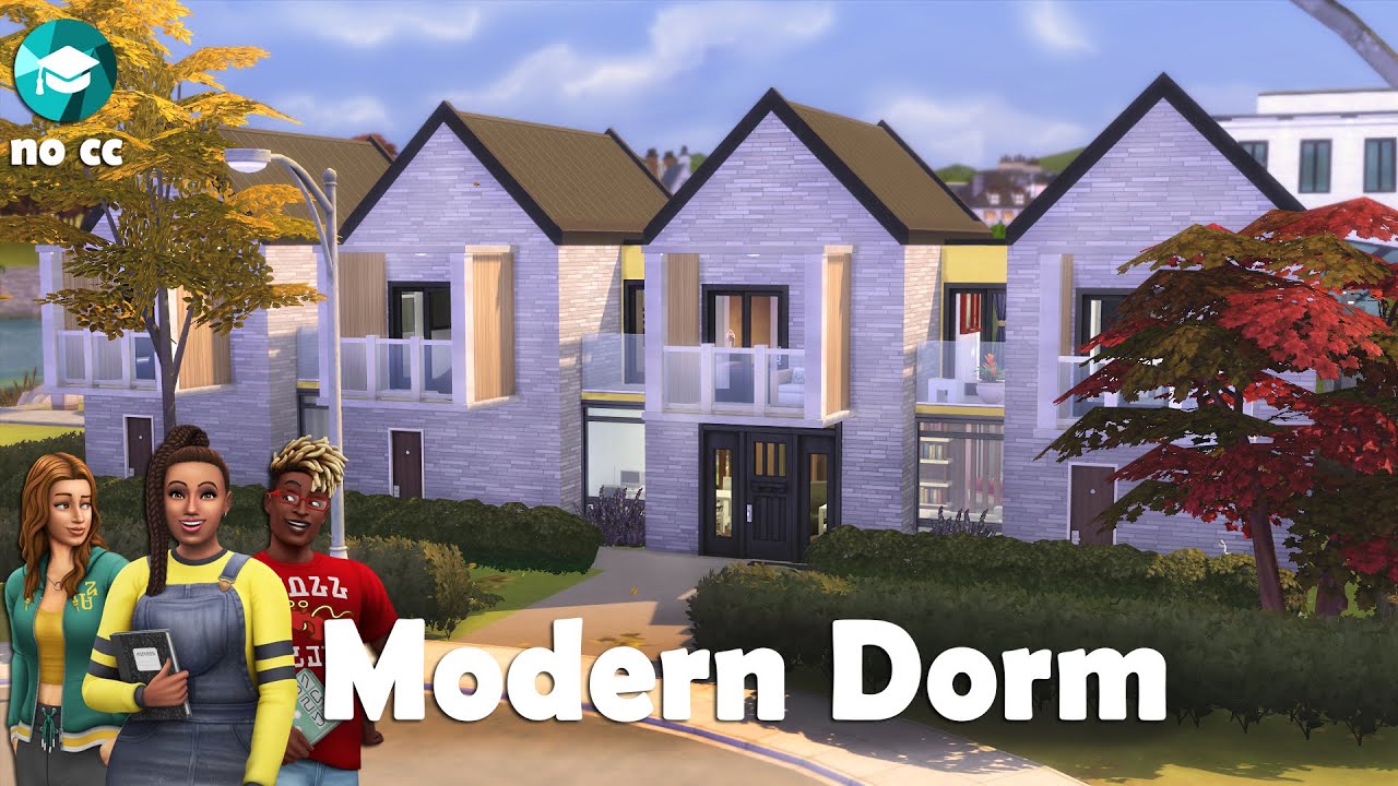 Студенческое Общежитие | Без СС | The Sims 4