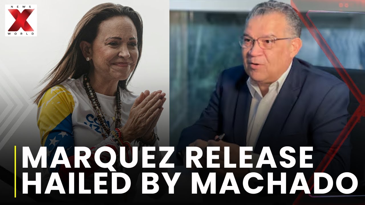 Former Venezuelan candidate Enrique Marquez released from prison | US-Venezuela Latest | NewsX World