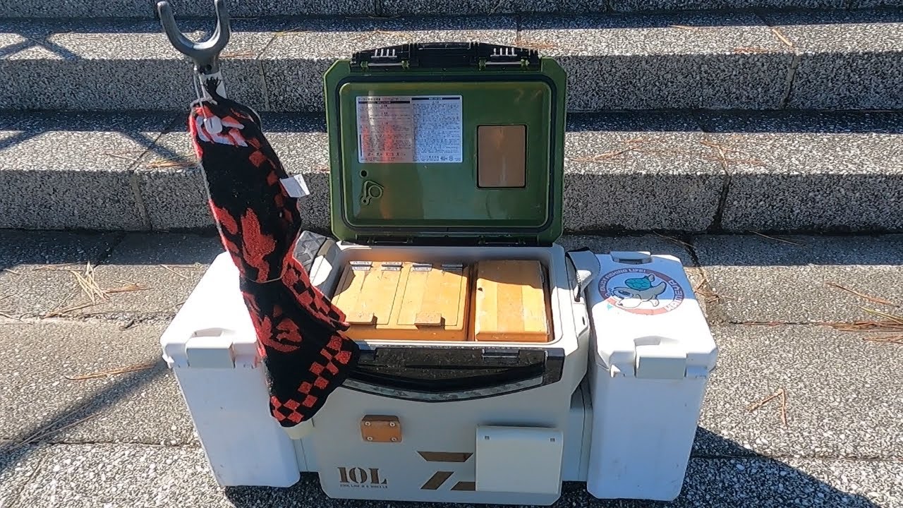DAIWA 　キス釣りクーラー特集　【チャンプ2名のクーラー登場】