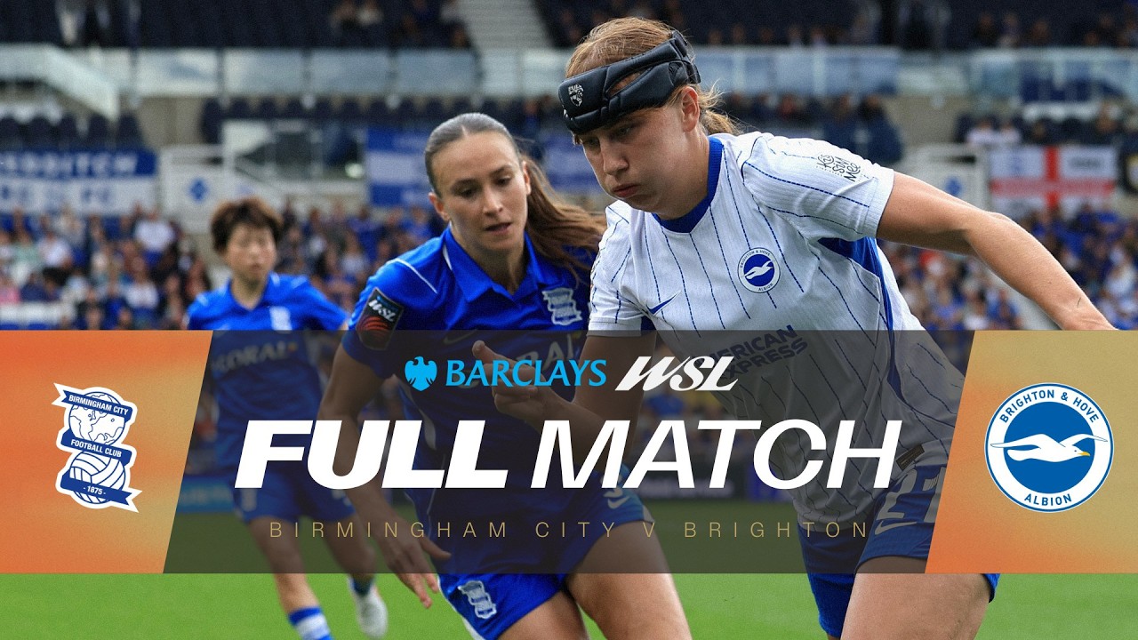 ПОЛНЫЙ МАТЧ: Бирмингем Сити &mdash; Брайтон энд Хоув Альбион | Barclays WSL 26/27