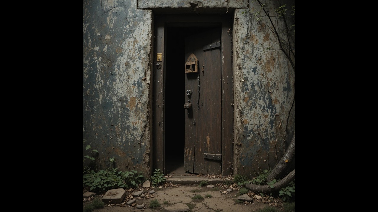 NÃO ABRA A PORTA DO PORÃO SE OUVIR ISSO… (História Assustadora)