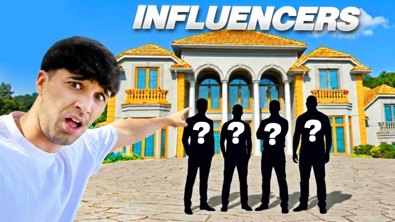 as&iacute; es VIVIR CON 10 INFLUENCERS en un CAMPAMENTO ⛺️
