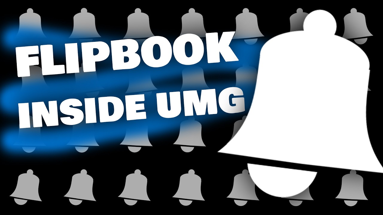 UNREAL ENGINE 5 | How to use FLIPBOOK inside Widget 2 methods