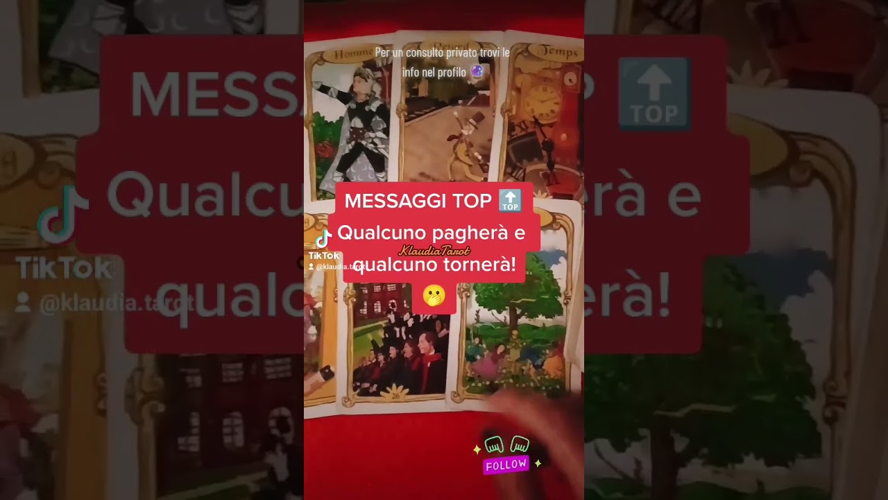 2 Messaggi Pazzeschi 🔝 🫢 Karma in azione 🛞 #tarocchi #carte #karma #universo #amore #viralvideo