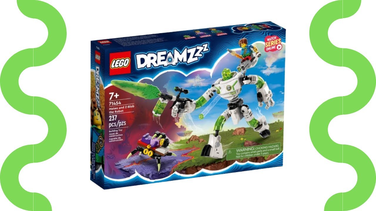 Lego Dreamzzz: Mateo & Zblob the Robot (71454) - Build & Review