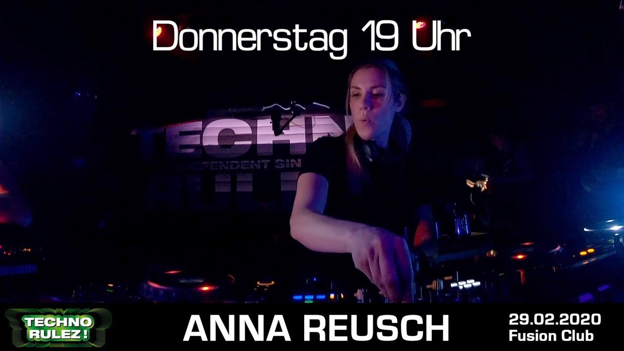 Anna Reusch Re Live // Techno Rulez // Fusion Münster