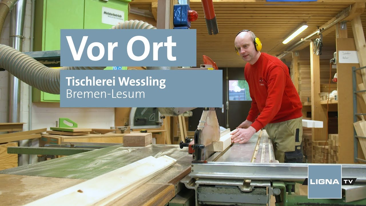 LIGNA.TV Vor Ort: Tischlerei Wessling
