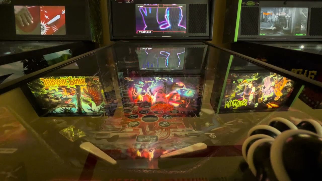 Stranger Things Pro Pinball at Tilt Studio inside the Sandusky Mall