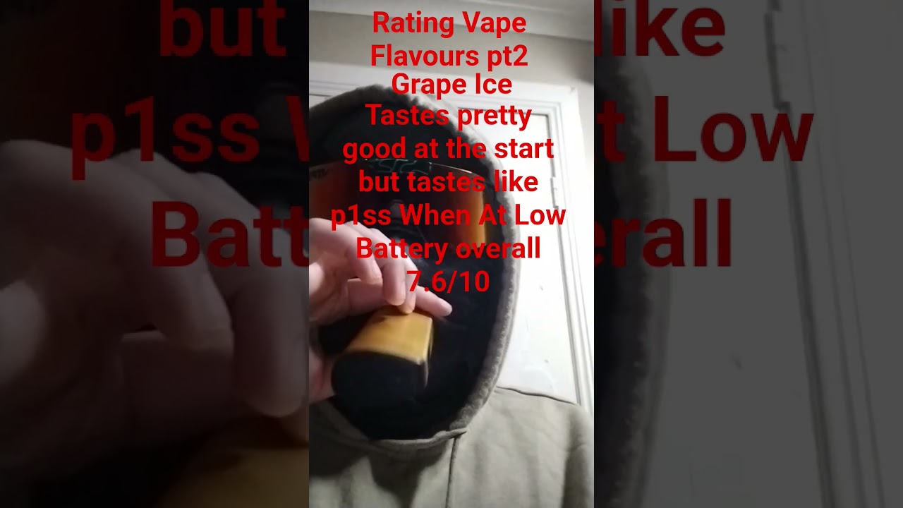 Rating Vape Flavours Pt2 