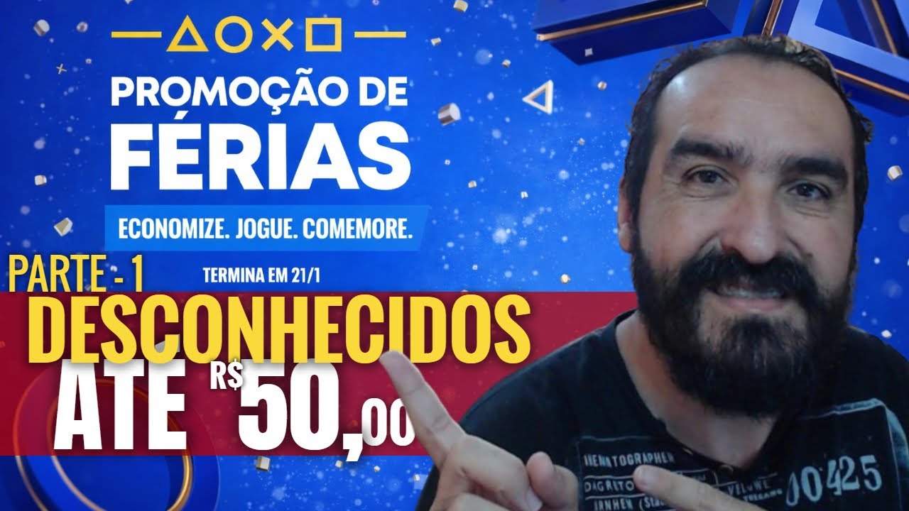 25 JOGOS DESCONHECIDOS AT&Eacute; 50 REAIS na promo&ccedil;&atilde;o de f&eacute;rias da psn - PARTE 1