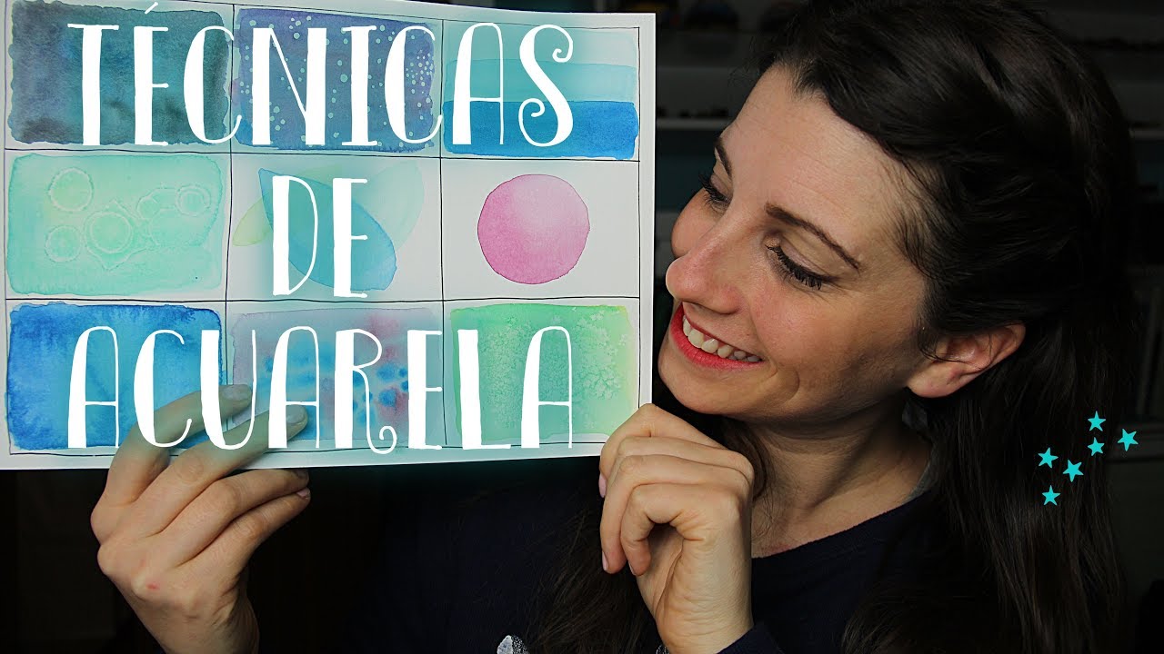 WATERCOLOR ✩ TÉCNICAS LINDAS
