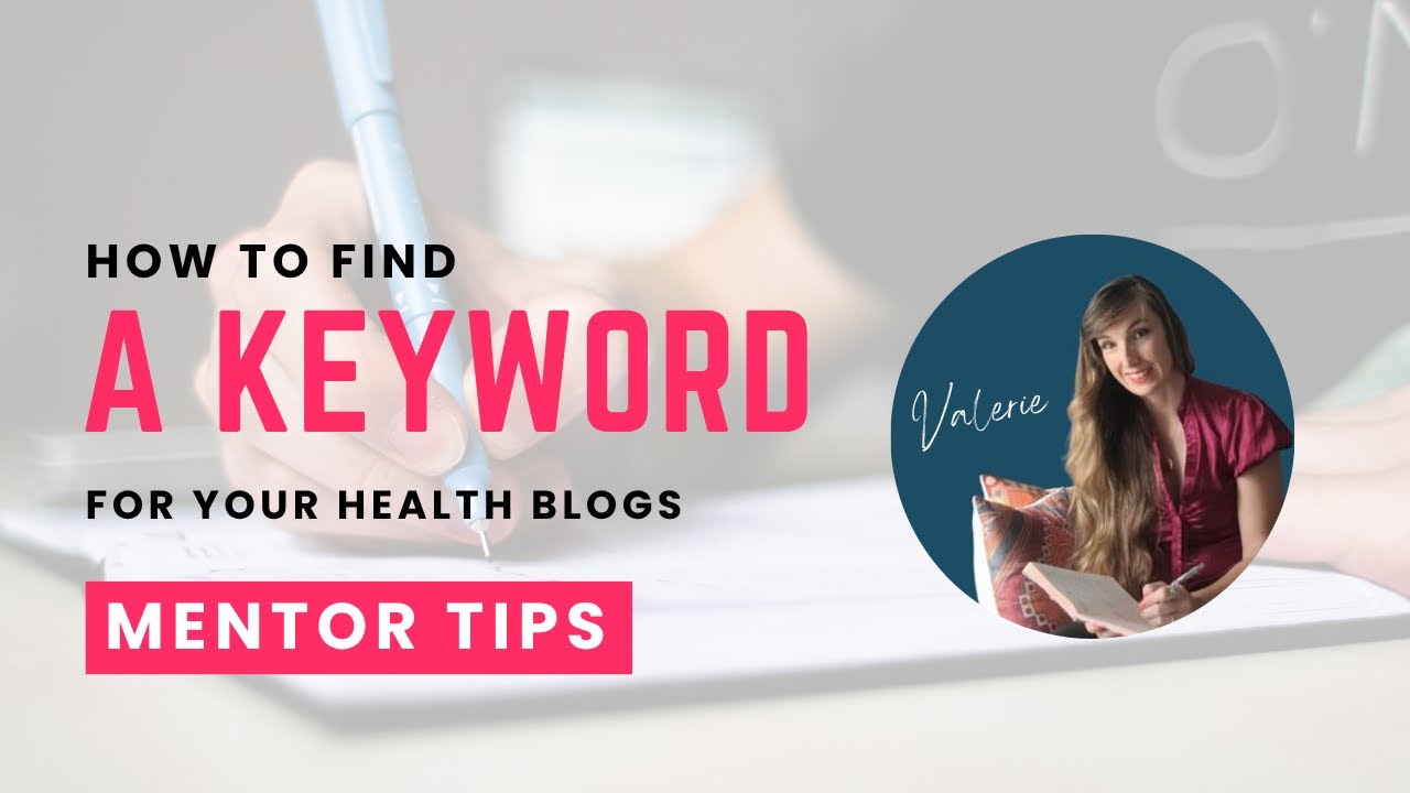 How to pick a keyword for your LinkedIn posts and health blogs (in 5 minutes)