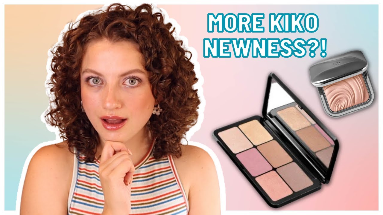 Палитра пудр для лица KIKO MILANO IRRESISTIBLE TOTAL LOOK и пудровый хайлайтер GLOW FUSION INTENSE