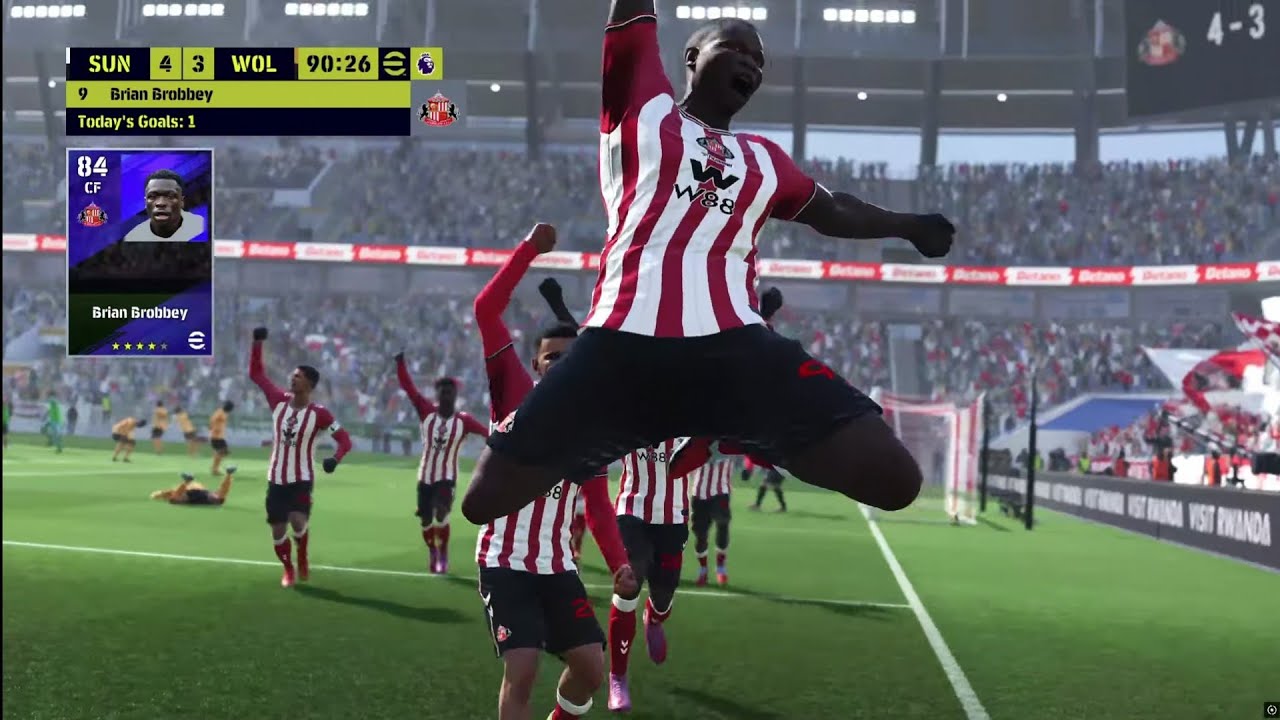 Efootball Myleague Sunderland vs Wolves | Epic Comeback | Last Minute Goal