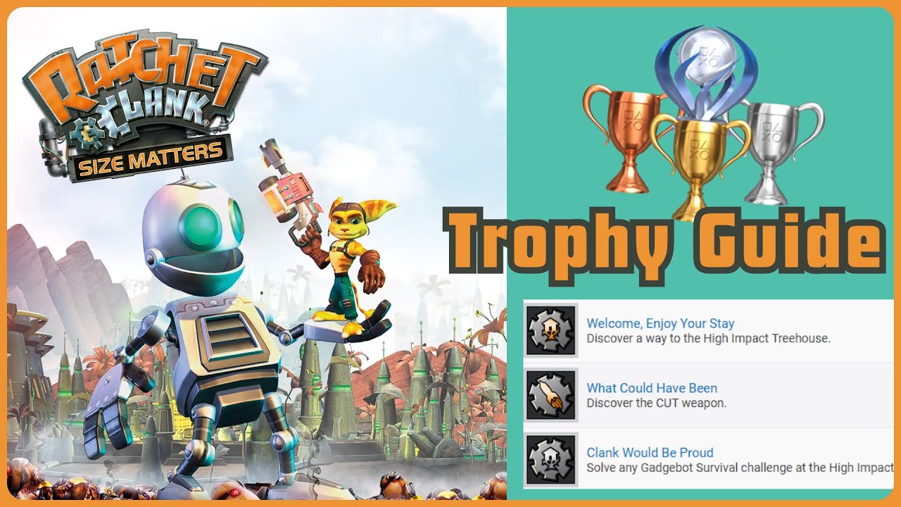 Ratchet & Clank: Size Matters - How to get to the High Impact Treehouse - PS4 / PS5 Trophy Guide