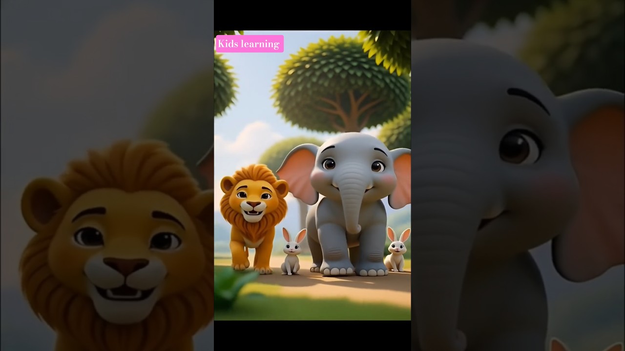Learn 3 Animal Names | তিনটি পশুর নাম| Animal Names in English and Bangla