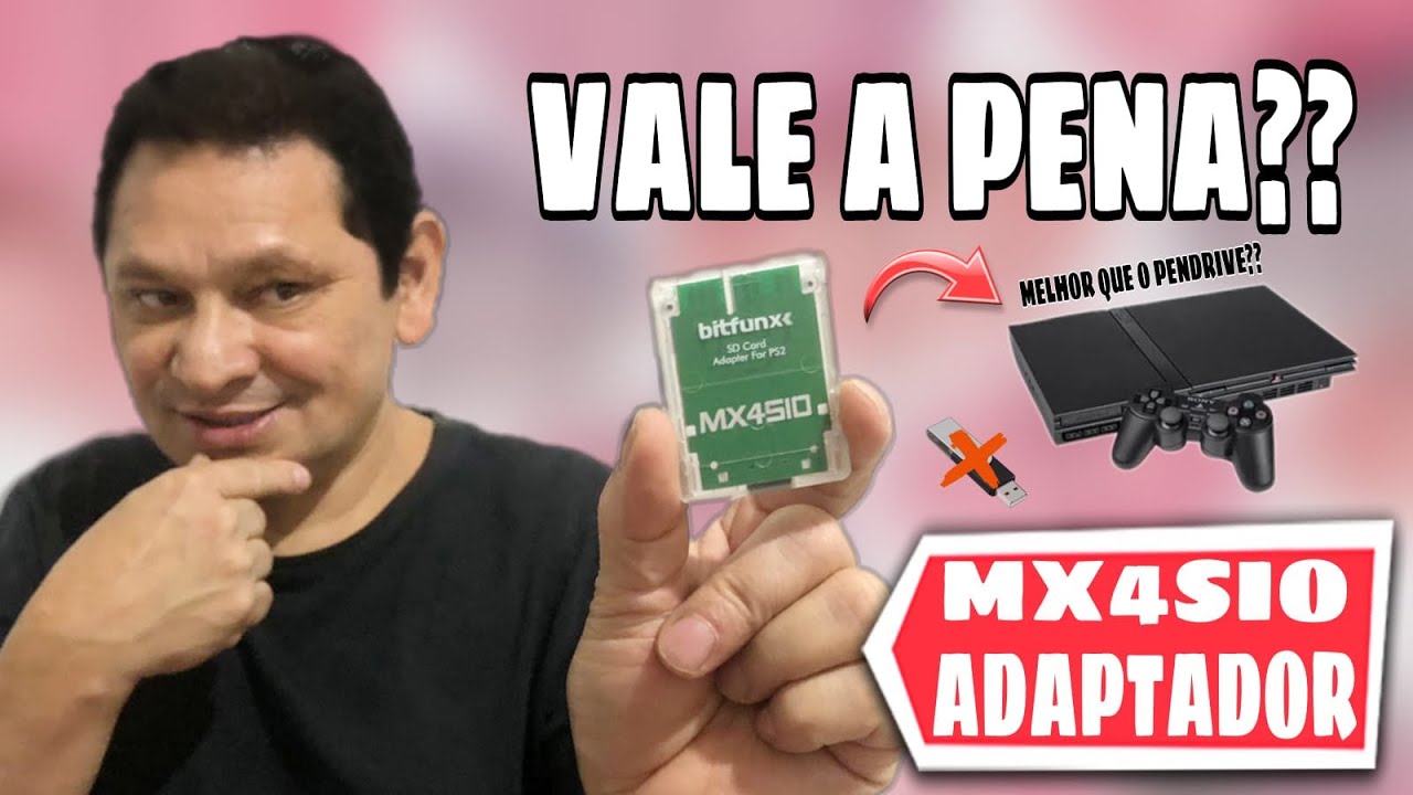 ADAPTADOR MX4SIO - SERVE PRA QUE - COMO USAR? Eu gostei!