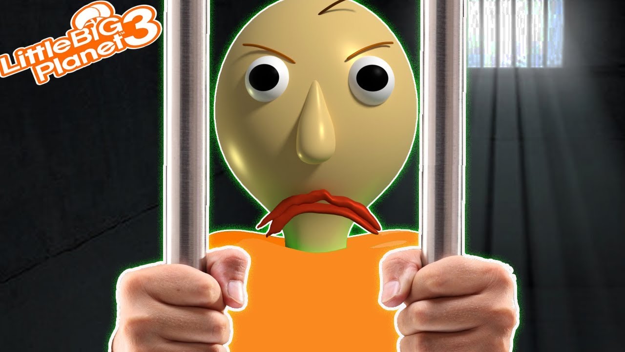 Baldi in *JAiL* | LittleBigPlanet 3