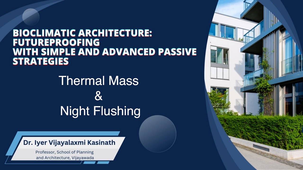 Thermal Mass and Night Flushing